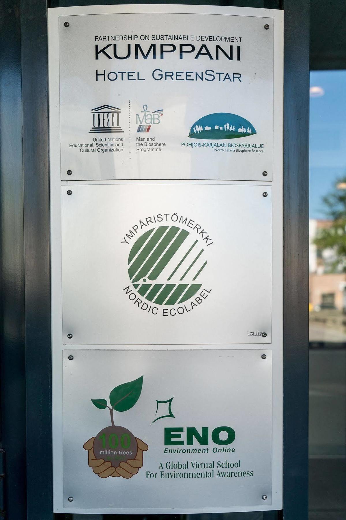 Greenstar Hotel Йоэнсуу Экстерьер фото